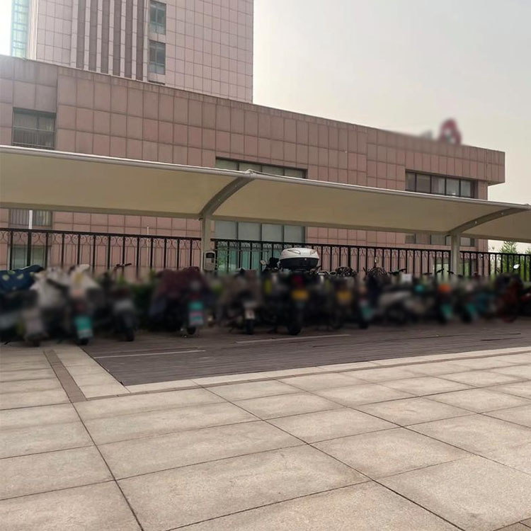 南通膜结构电动车棚