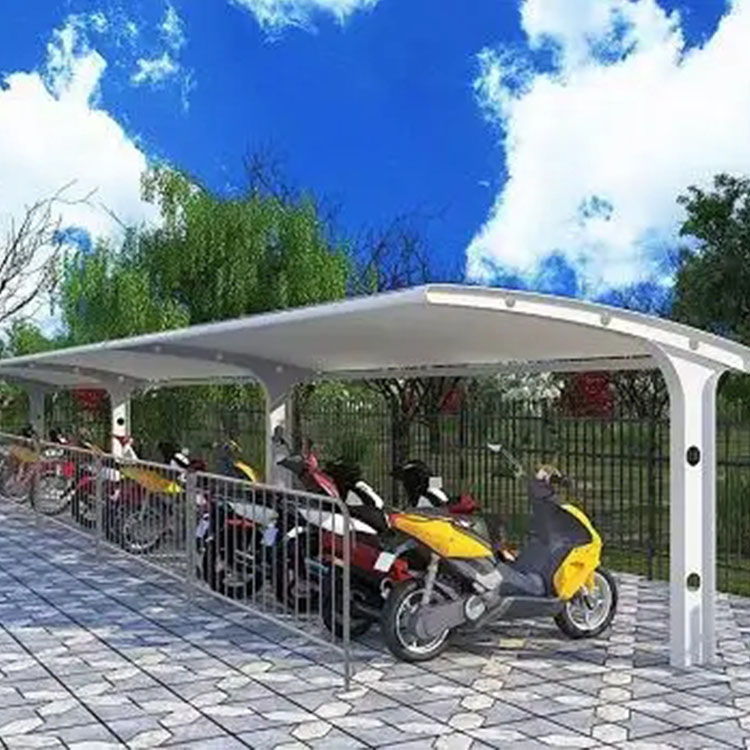 南通膜结构电动车棚